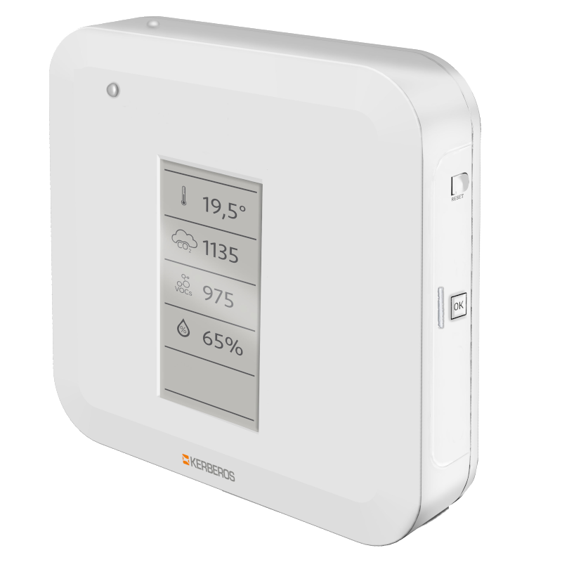 Sensore ModBUS per la misura della CO2 indiretta e della Qualità dell'Aria