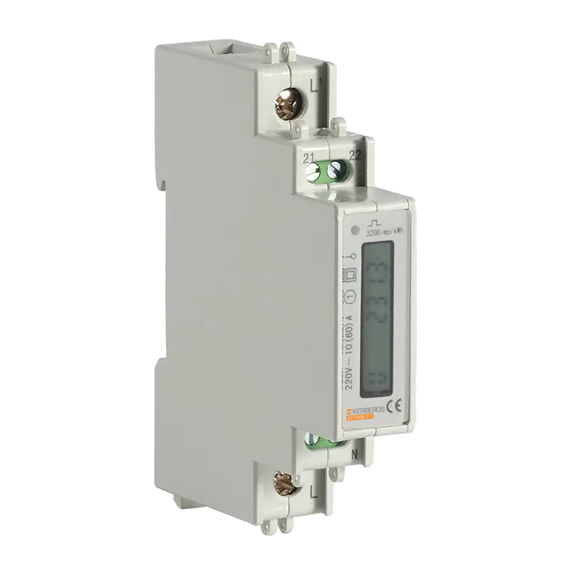 Single-phase insertion energy meter up to 60 A 