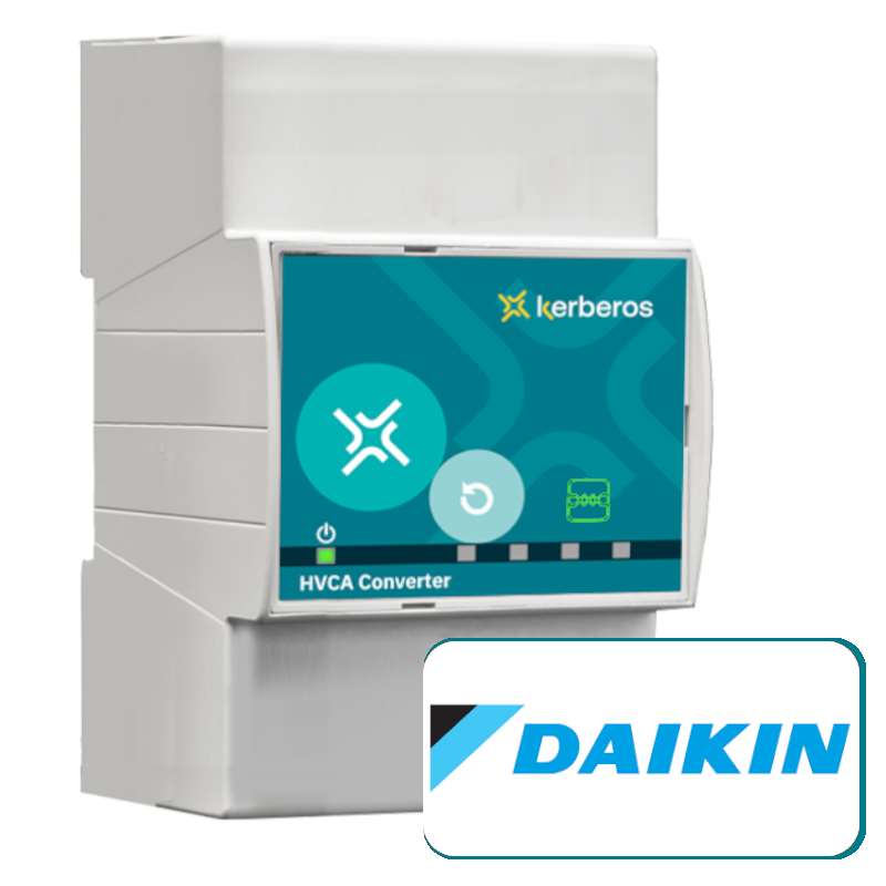 Gateway ModBUS con interfaccia universale per tutti gli impianti di climatizzazione; versione VRV Daikin