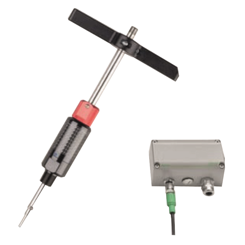 Misuratore di portata per aria compressa e gas ad inserzione o in linea